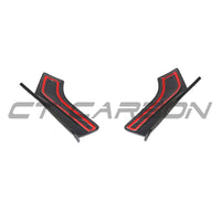BMW F15 X5 CARBON FIBRE REAR CANARDS