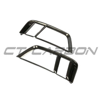 AUDI R8 V10 GEN 2 CARBON FIBRE REAR SIDE GRILLES