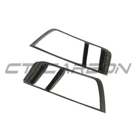 AUDI R8 V10 GEN 2 CARBON FIBRE REAR SIDE GRILLES