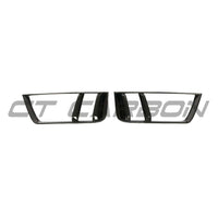 AUDI R8 V10 GEN 2 CARBON FIBRE REAR SIDE GRILLES
