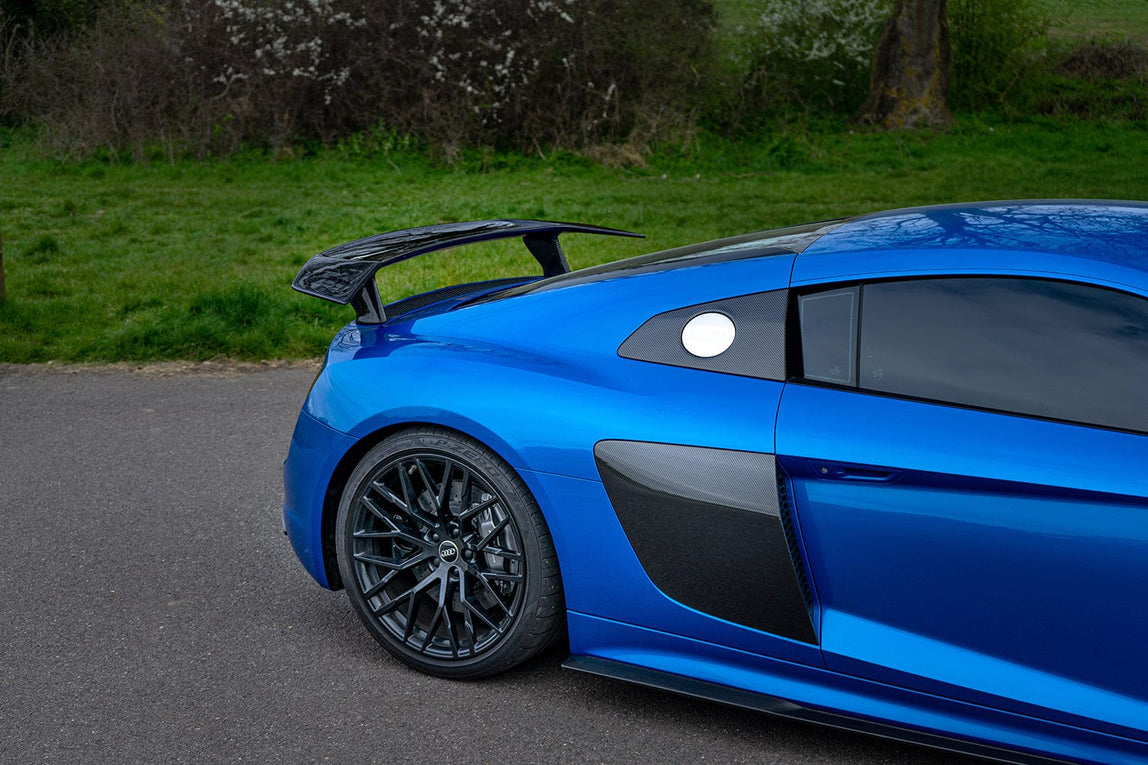 CT CARBON Rear Wing AUDI R8 V10 GEN 2 CARBON FIBRE WING - V STYLE