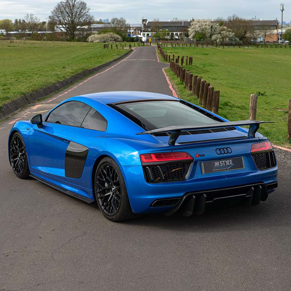 Matte R8 With Wing AUDI R8 V10 GEN 2/2.5 CARBON FIBRE WING | CT CARBON – CT Carbon
