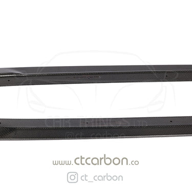 CT CARBON Side Skirts AUDI R8 V10 GEN 2 CARBON FIBRE SIDE SKIRTS - CT CARBON