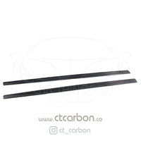 CT CARBON Side Skirts BMW F32 & F33 4 SERIES CARBON FIBRE SIDE SKIRTS - MP STYLE