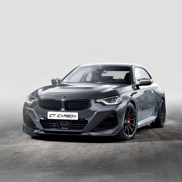 CT CARBON Side Skirts BMW G42 2 SERIES CARBON FIBRE SPLITTER - CT DESIGN