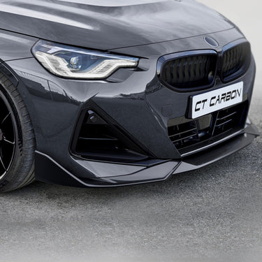 CT CARBON Side Skirts BMW G42 2 SERIES CARBON FIBRE SPLITTER - CT DESIGN