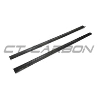BMW M2 / M2C F87 CARBON FIBRE SIDE SKIRTS V3
