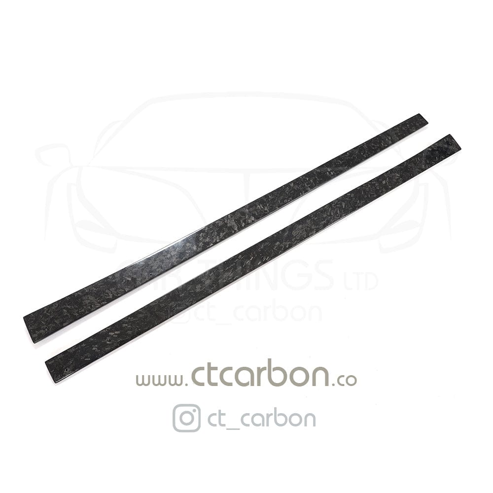 CT CARBON Side Skirts BMW M2 / M2C F87 FORGED CARBON FIBRE SIDE SKIRTS - 3D STYLE