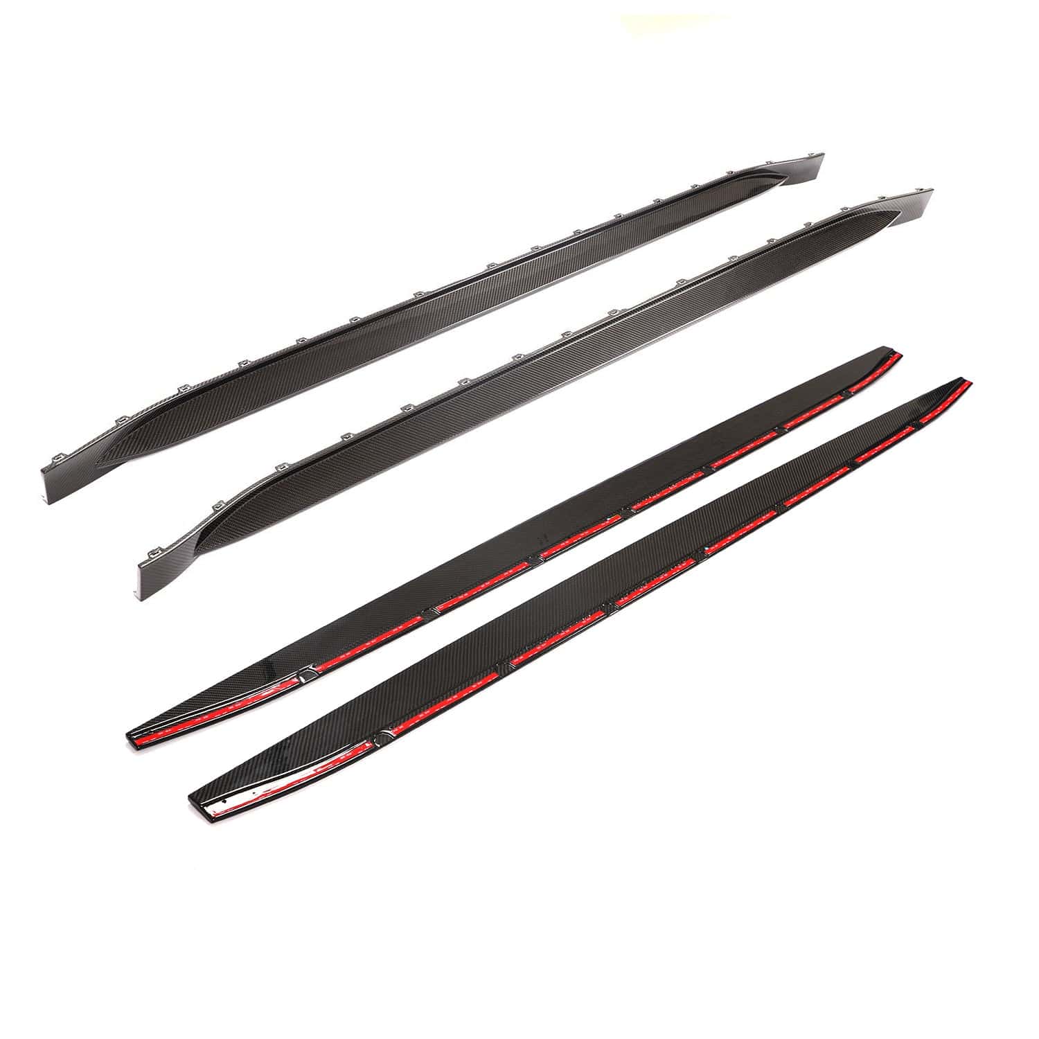 CT CARBON SIDE SKIRTS BMW M3 G80/G81 CARBON FIBRE SIDE SKIRT REPLACEMENT & EXTENSION - CT DESIGN