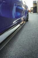 CT CARBON SIDE SKIRTS BMW M4 G82/G83 CARBON FIBRE SIDE SKIRT REPLACEMENT & EXTENSION - CT DESIGN