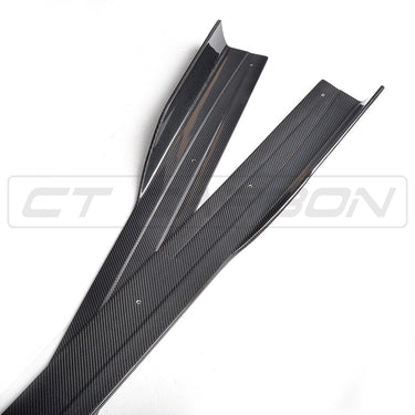 CT CARBON Side Skirts FERRARI 458 ITALIA CARBON FIBRE SIDE SKIRTS