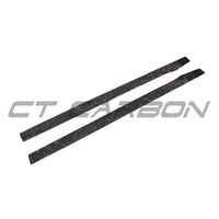 MERCEDES C63/C63S W205 COUPE & SALOON FORGED CARBON FIBRE SIDE SKIRTS - V2