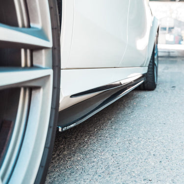 CT CARBON Side Skirts MERCEDES E63 W213 CARBON FIBRE SIDE SKIRTS - CT DESIGN