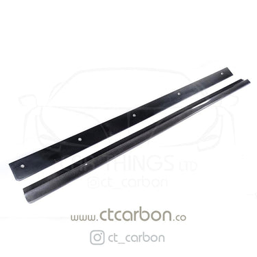 CT CARBON Side Skirts MERCEDES W204 C63 CARBON FIBRE SIDE SKIRTS
