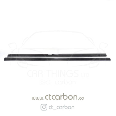 CT CARBON Side Skirts MERCEDES W204 C63 CARBON FIBRE SIDE SKIRTS