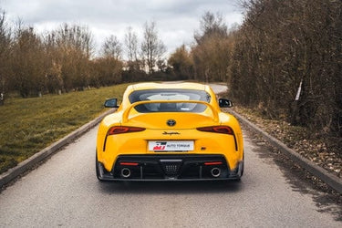CT CARBON Side Skirts TOYOTA SUPRA A90 CARBON FIBRE SIDE SKIRTS - CT CARBON