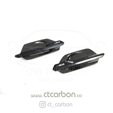 CT CARBON Side Vents BMW M2 / M2C F87 CARBON FIBRE SIDE VENTS