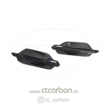 CT CARBON Side Vents BMW M2 / M2C F87 CARBON FIBRE SIDE VENTS