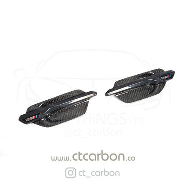 CT CARBON Side Vents BMW M2 / M2C F87 CARBON FIBRE SIDE VENTS