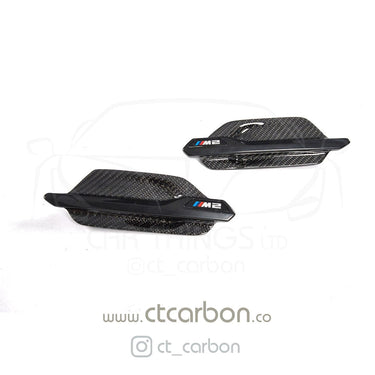 CT CARBON Side Vents BMW M2 / M2C F87 CARBON FIBRE SIDE VENTS