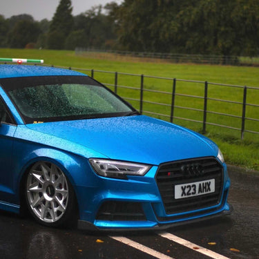 CT CARBON Splitter AUDI A3 S-LINE & S3 FACELIFT SALOON 8V CARBON FIBRE SPLITTER