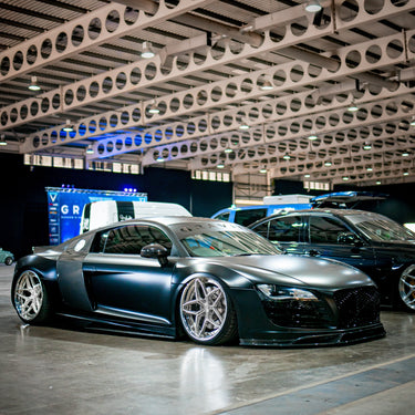 CT CARBON SPLITTER AUDI R8 GEN 1 CARBON FIBRE SPLITTER - V STYLE
