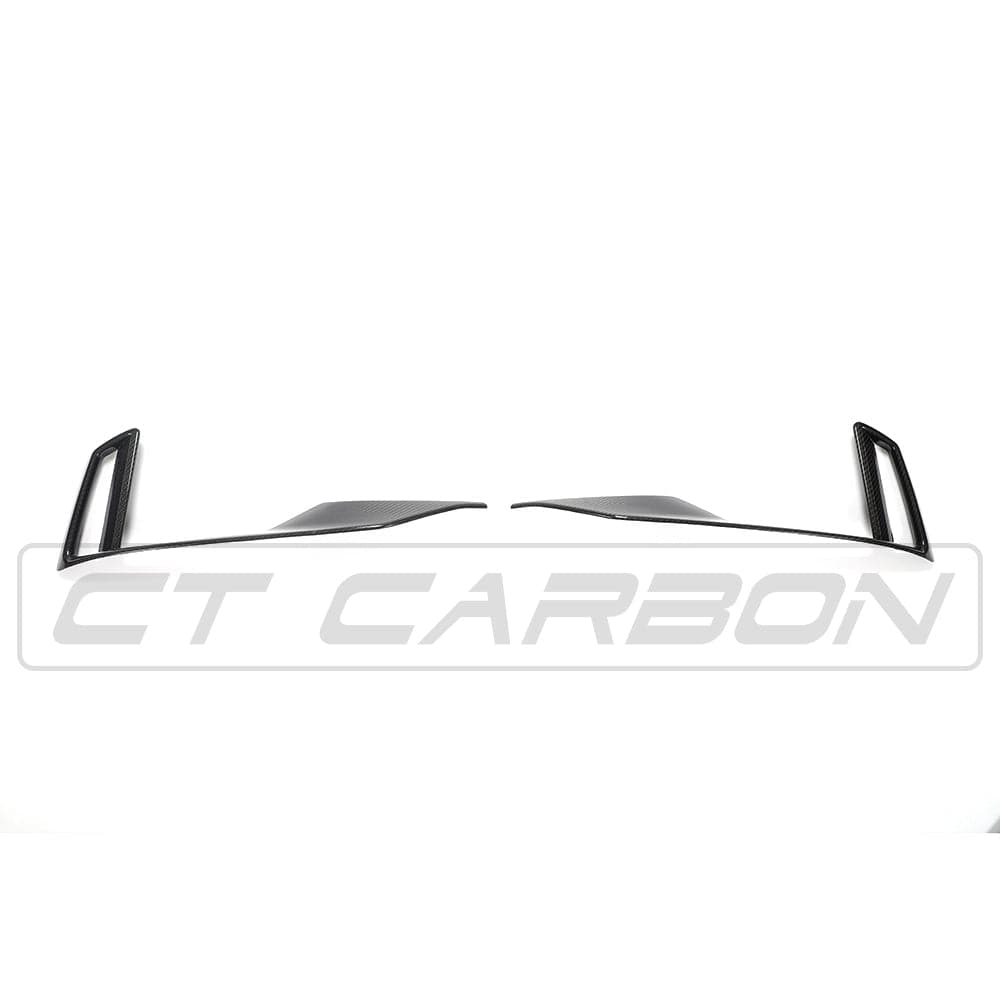 CT CARBON Splitter AUDI RS3 8V FACELIFT CARBON FIBRE BUMPER TRIM