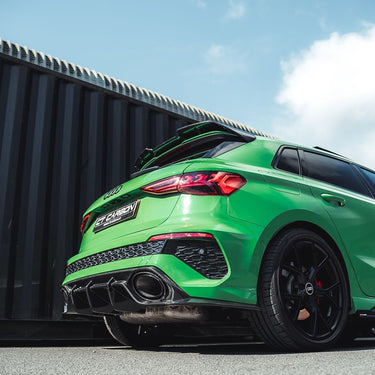 CT CARBON SPLITTER AUDI RS3 8Y SPORTBACK CARBON FIBRE DIFFUSER - CT DESIGN