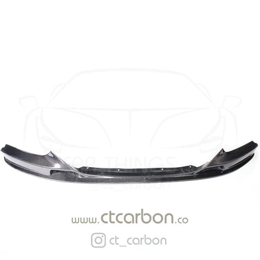 CT CARBON Splitter BMW 2 SERIES F22 & F23 M SPORT CARBON FRONT LIP SPLITTER - OEM + CT DESIGN