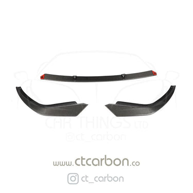 CT CARBON Splitter BMW 3 SERIES G20 CARBON FIBRE SPLITTER - CT STYLE