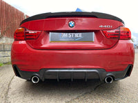 BMW F32 4 SERIES COUPE FULL CARBON FIBRE KIT (DUAL EXHAUST) - V1
