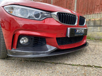 CT CARBON Splitter BMW F32 & F33 4 SERIES CARBON FIBRE SPLITTER - MP STYLE