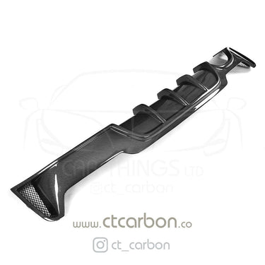 CT CARBON Splitter BMW F36 4 SERIES COUPE FULL CARBON FIBRE KIT - MP STYLE