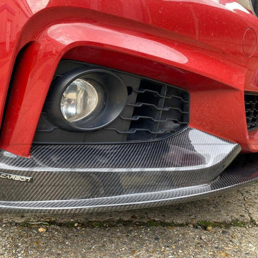 CT CARBON Splitter BMW F36 4 SERIES COUPE FULL CARBON FIBRE KIT - MP STYLE