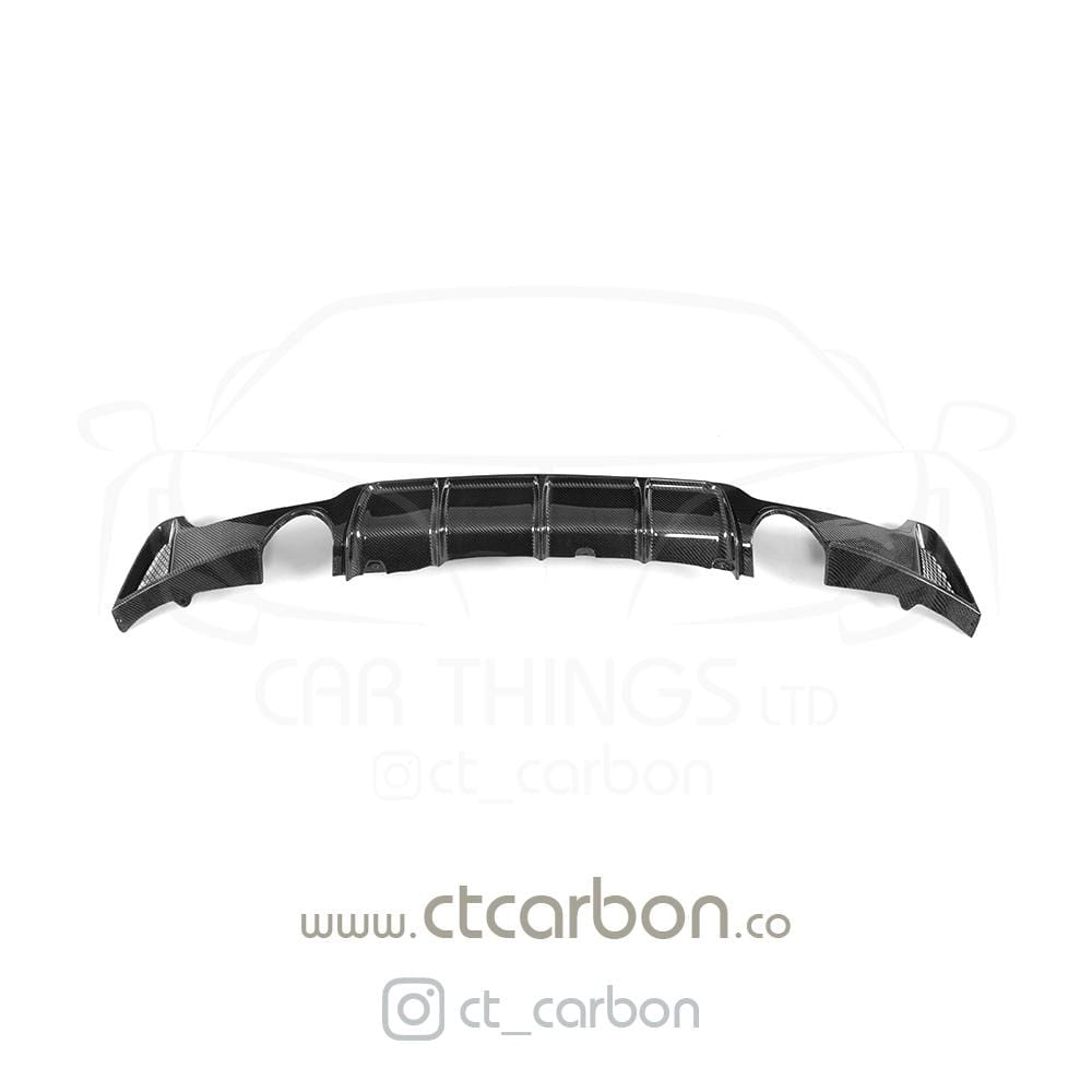 CT CARBON Splitter BMW F36 4 SERIES COUPE FULL CARBON FIBRE KIT - MP STYLE