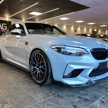 CT CARBON Splitter BMW F87 M2C FULL FORGED CARBON FIBRE KIT - CS STYLE