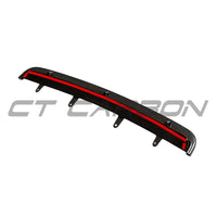 BMW F90 M5 2017+CARBON FIBRE MIDDLE SPLITTER - V6