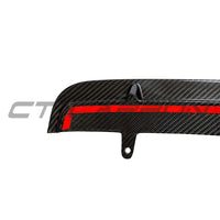 BMW F90 M5 2017+CARBON FIBRE MIDDLE SPLITTER - V6