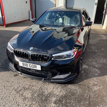 CT CARBON Splitter BMW F90 M5 & M5C COMPETITION CARBON FIBRE SPLITTER - 3D STYLE