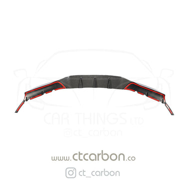 CT CARBON Splitter BMW F90 M5 & M5C COMPETITION CARBON FIBRE SPLITTER - R STYLE