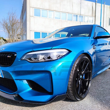 CT CARBON Splitter BMW M2 F87 N55(OG) CARBON FIBRE SPLITTER - M2C / CS STYLE
