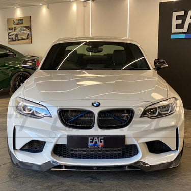 CT CARBON Splitter BMW M2 F87 N55(OG) CARBON FIBRE SPLITTER - V-STYLE