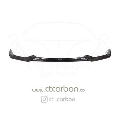 CT CARBON Splitter BMW M2 F87 N55(OG) FORGED CARBON FIBRE SPLITTER - V-STYLE