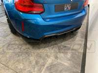 CT CARBON Splitter BMW M2/M2C F87 CARBON FIBRE DIFFUSER - MT STYLE