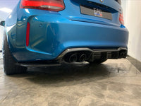 CT CARBON Splitter BMW M2/M2C F87 CARBON FIBRE DIFFUSER - MT STYLE