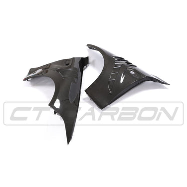 CT CARBON Splitter BMW M2/M2C F87 CARBON FIBRE FENDERS
