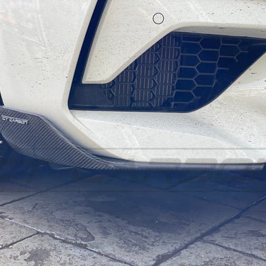 CT CARBON Splitter BMW M2 / M2C F87 CARBON FIBRE SPLITTERS - MP STYLE