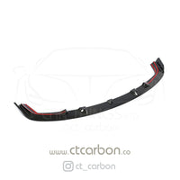 CT CARBON Splitter BMW M2C F87 CARBON FIBRE SPLITTER - 3D STYLE