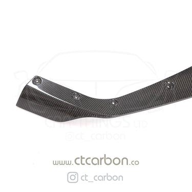 CT CARBON Splitter BMW M2C F87 CARBON FIBRE SPLITTER - CS STYLE