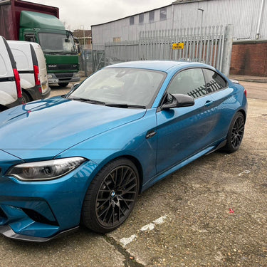 CT CARBON Splitter BMW M2C F87 CARBON FIBRE SPLITTER - CS STYLE